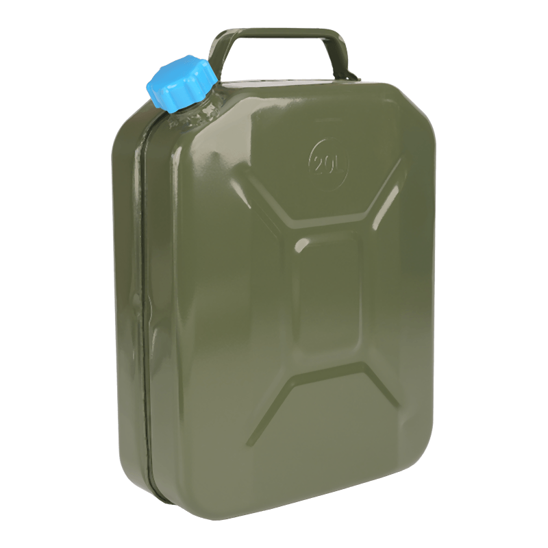 Tong Minyak Aluminium 10L/20L dengan Salutan Serbuk Permukaan